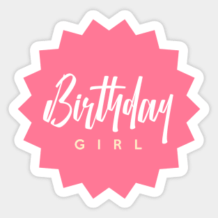 Birthday Girl Sticker